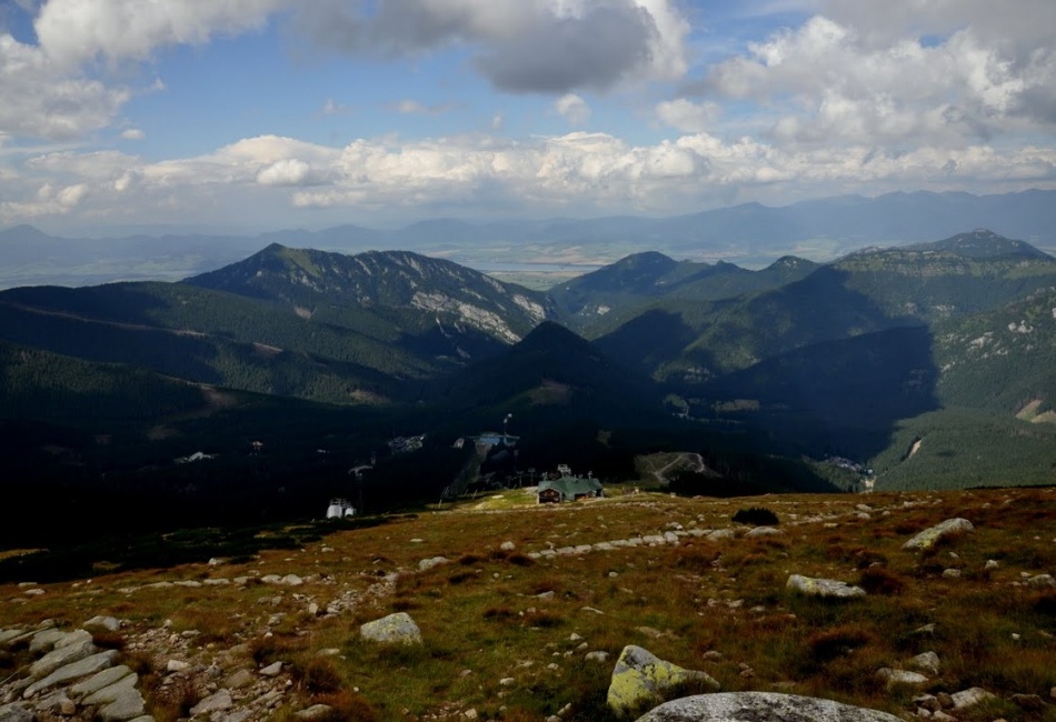 Pohled z Chopku na Liptovskou Maru