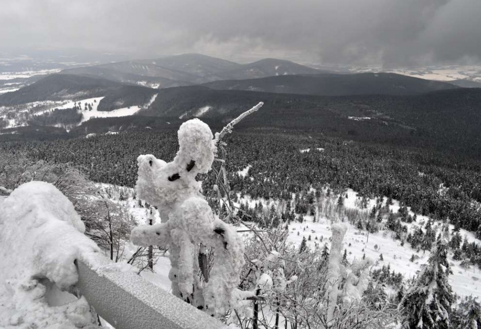 Z Ještědského hřebene