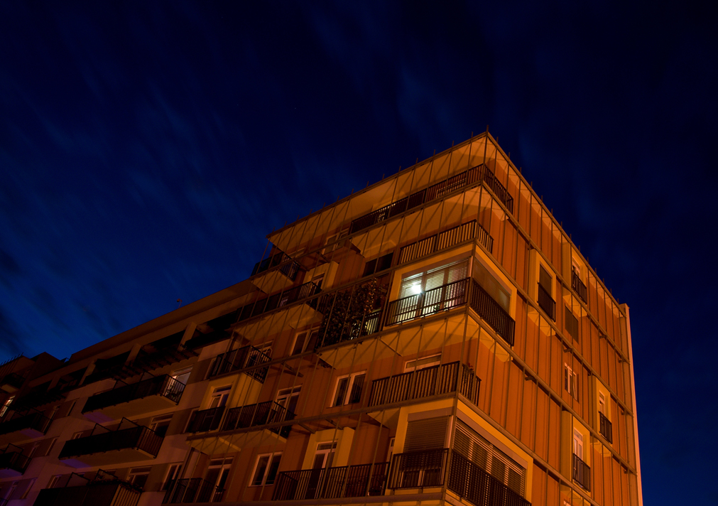 pokus o noční foto