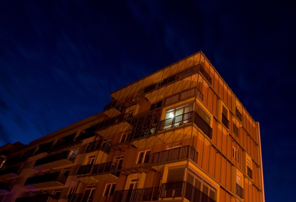 pokus o noční foto