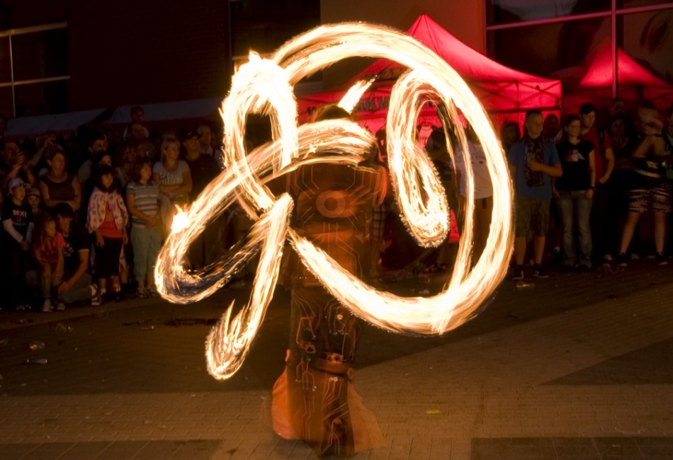 slavnosti Libereckého kraje 2012 - ohňová šou