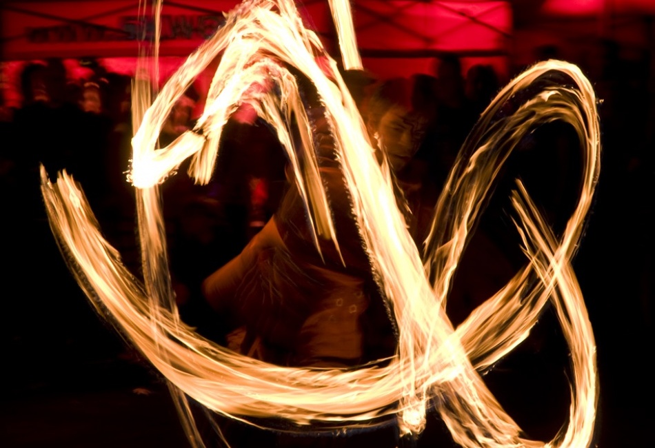 slavnosti Libereckého kraje 2012 - ohňová šou