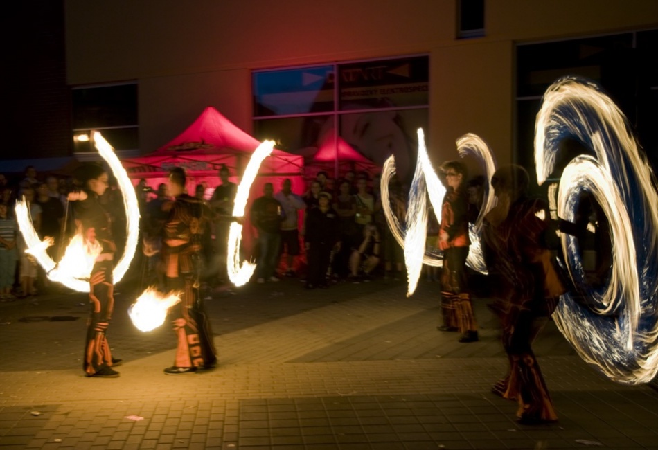 slavnosti Libereckého kraje 2012 - ohňová šou