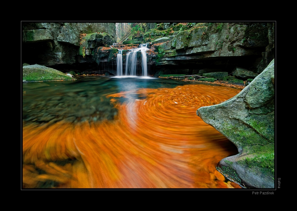 Podzim na satině III