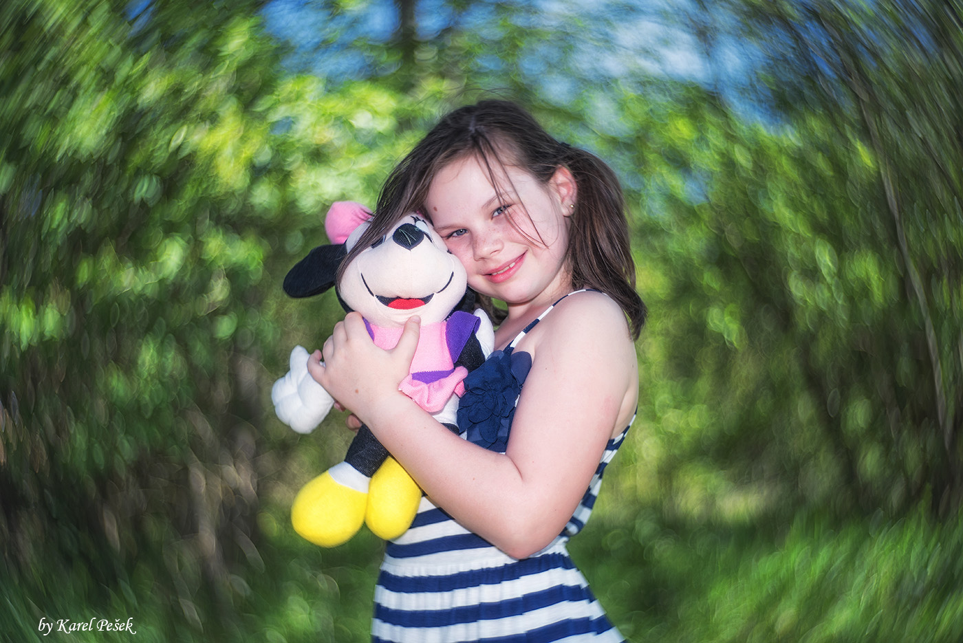 Test objektiv Petzval 58 f/1,9 bokeh control (na D750)