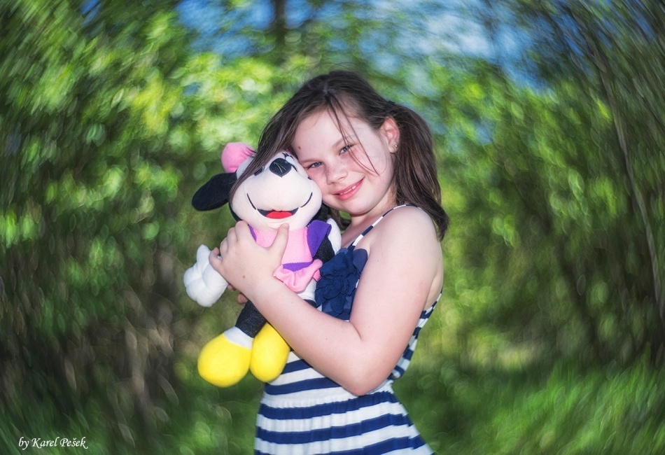 Test objektiv Petzval 58 f/1,9 bokeh control (na D750)