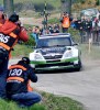 Rallye ŠUMAVA  22 dubna 2012 - Kopecký Fabia S2000 a naše těžká konkurence