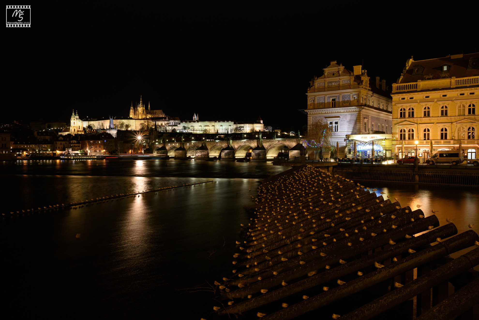 Pražský hrad a Karlův most