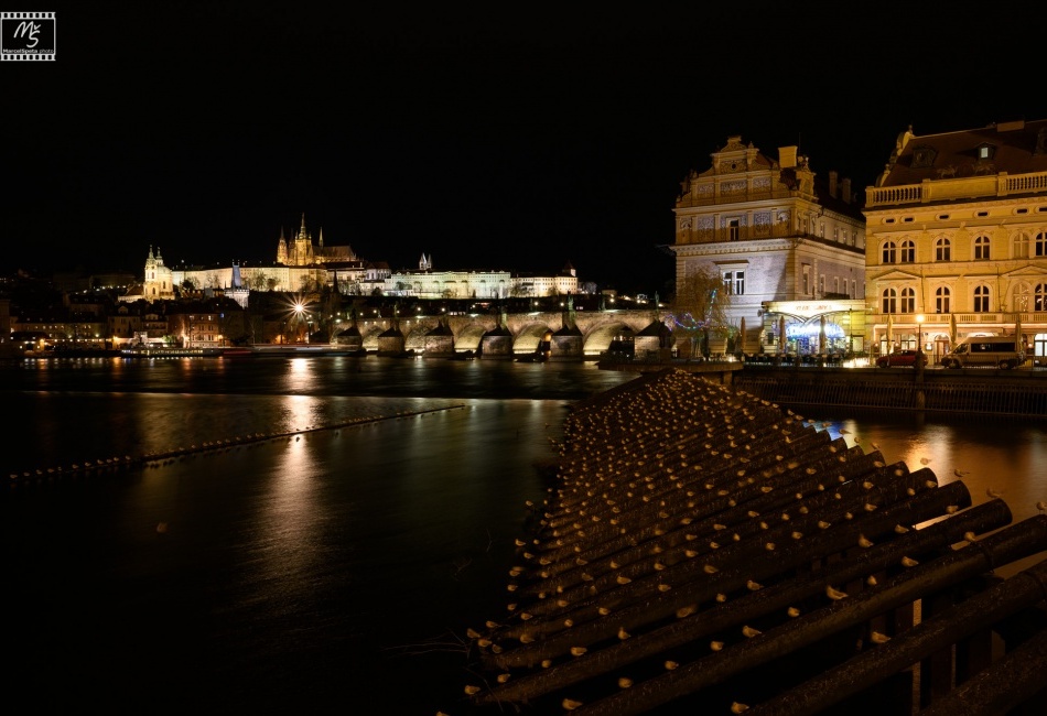 Pražský hrad a Karlův most