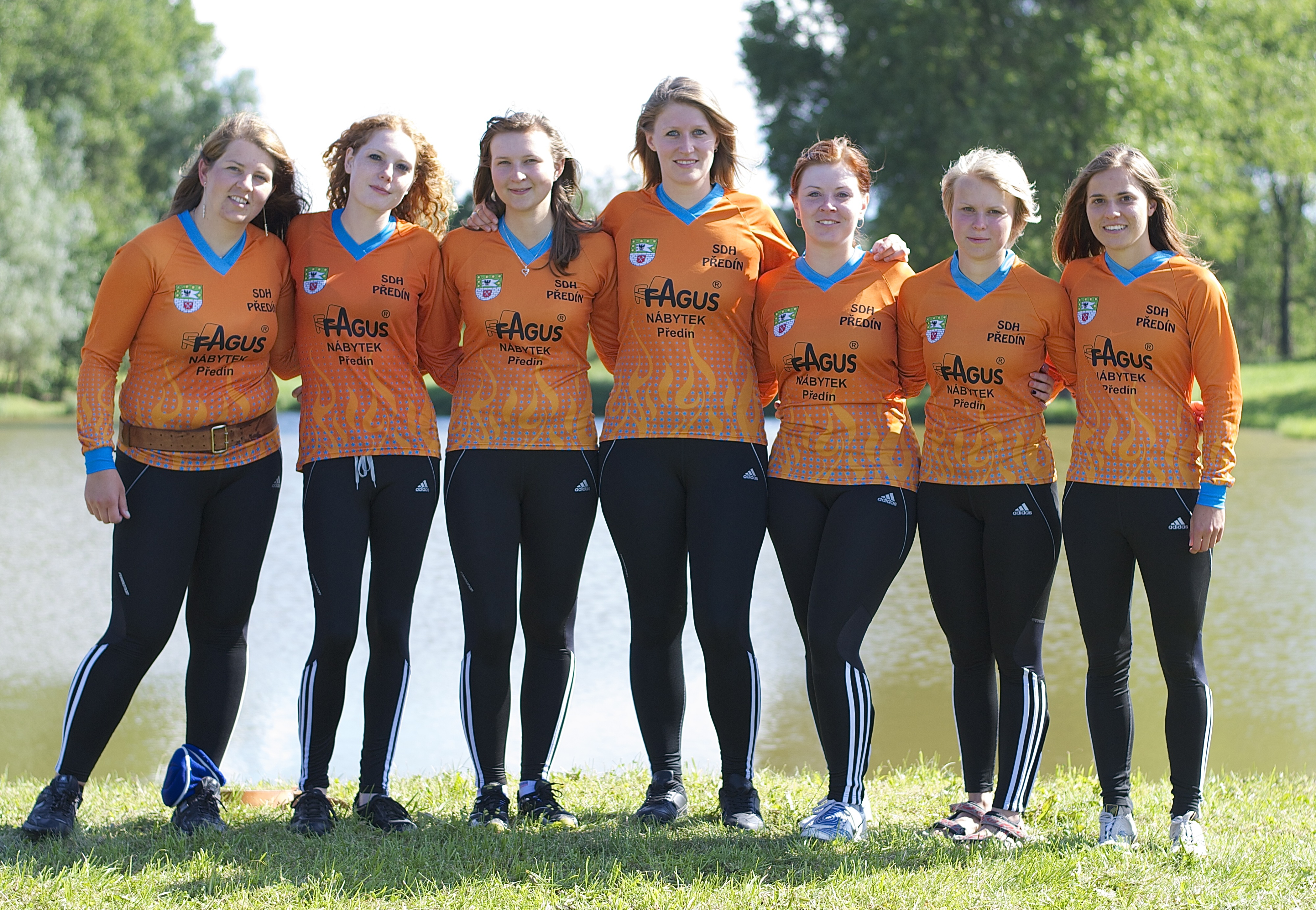 Celý tým pohromadě