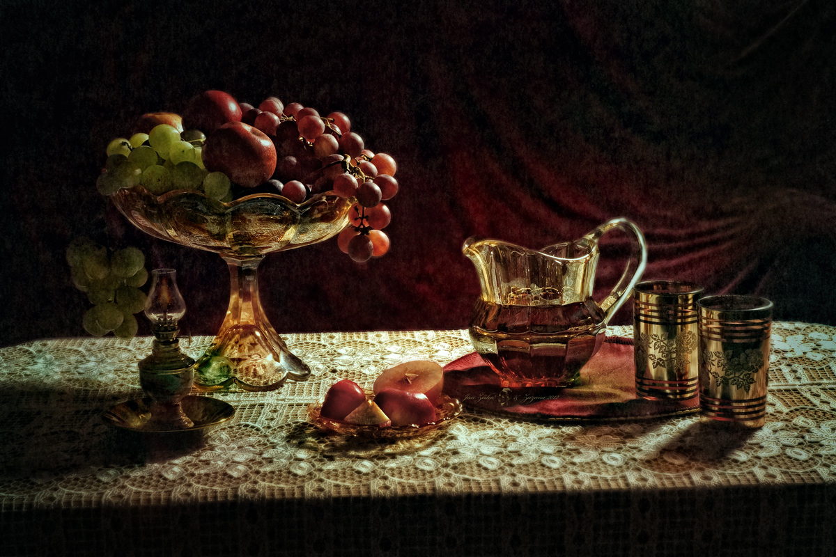 Zátiší  - ve skle