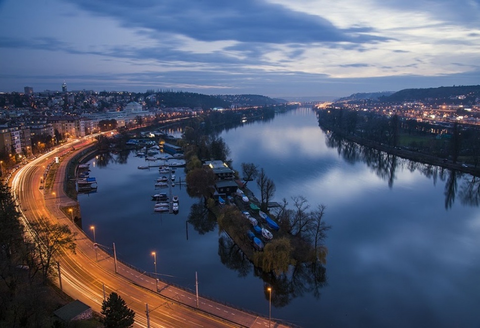 Podvečerní Praha