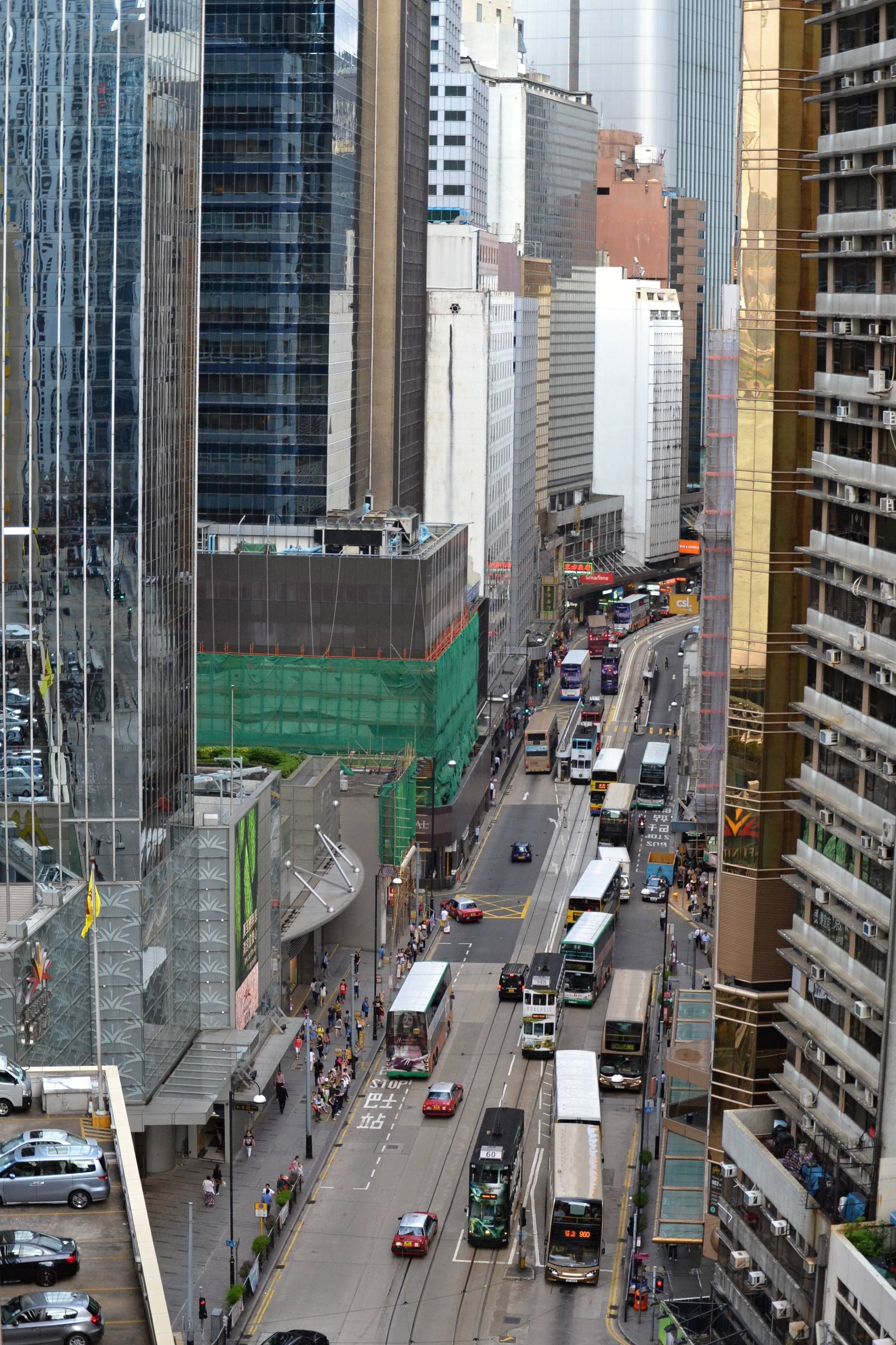 Hong Kong, Des Voeux Rd Central