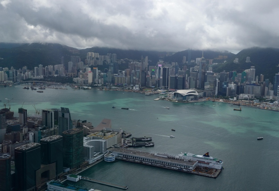 Hong Kong, výhled z 100sky Observation Deck