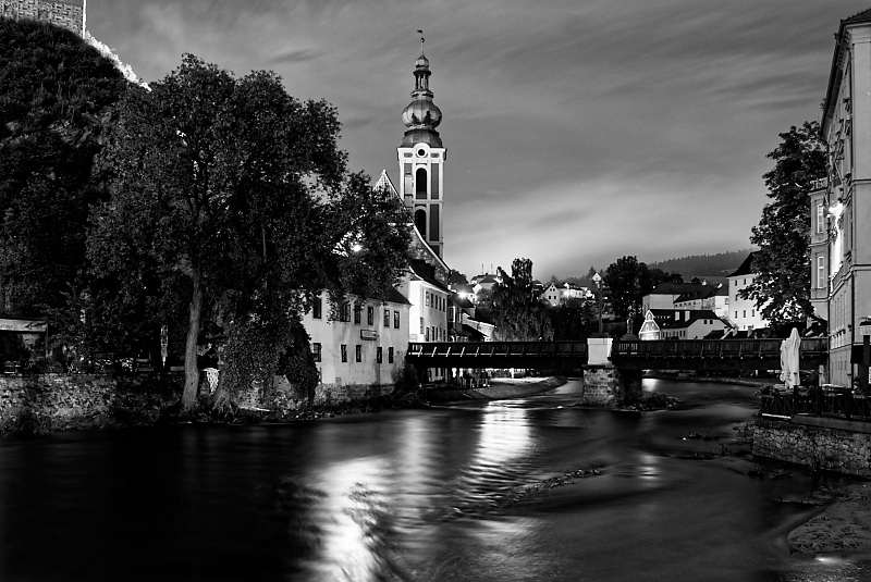 Večerní Krumlov