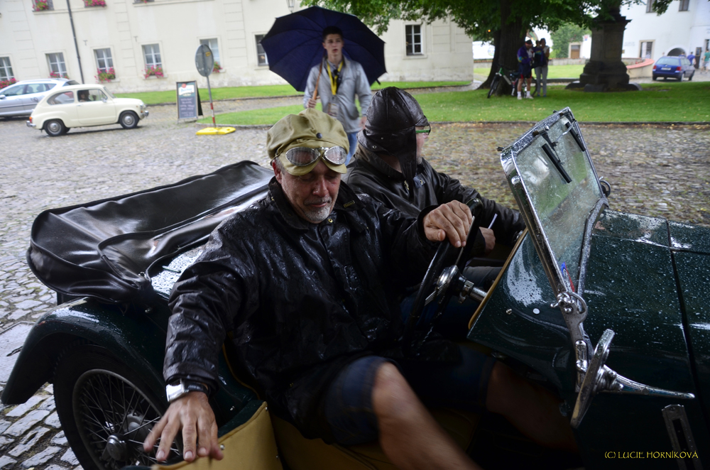 Retro Prague Historic Rally 2014 cíl