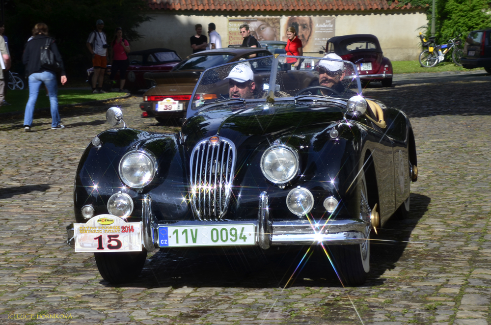 Retro Prague Historic Rally 2014 cíl