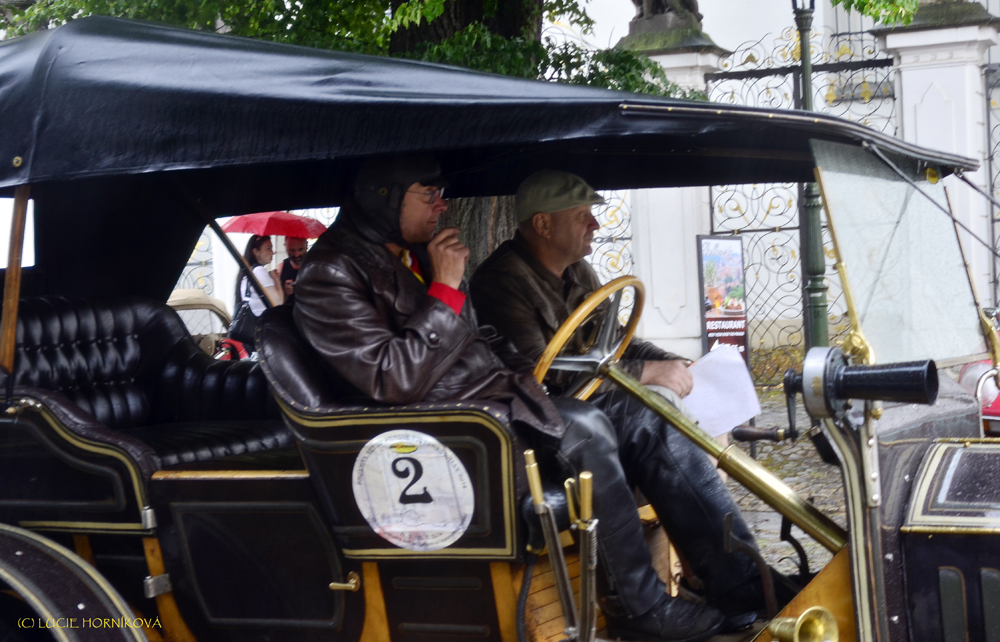 Retro Prague Historic Rally 2014 cíl