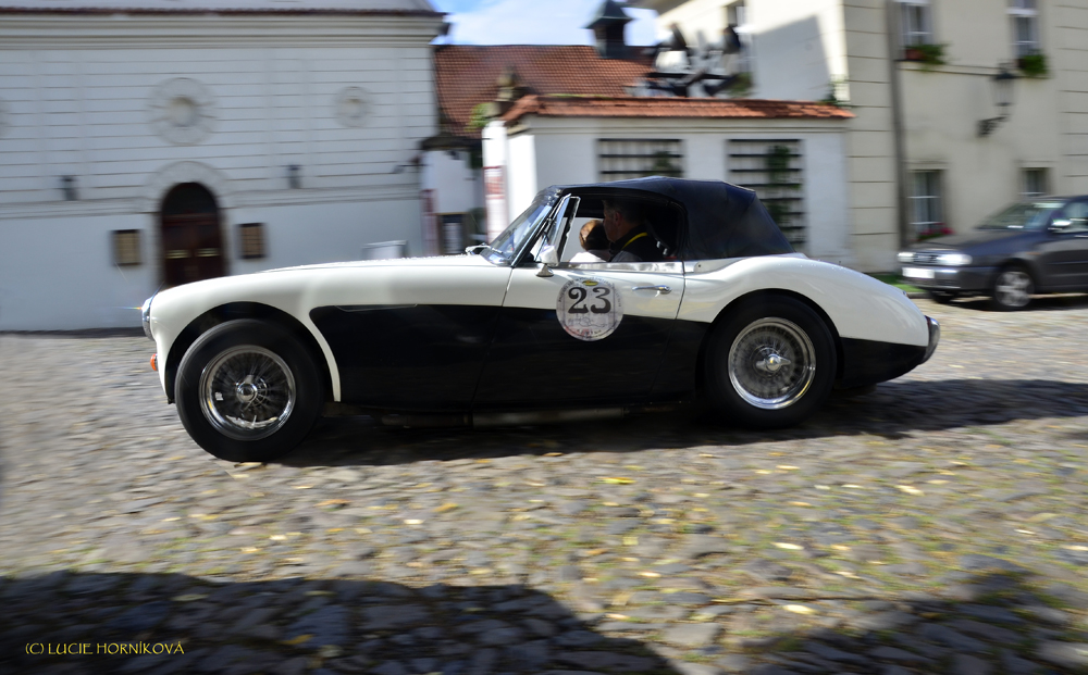 Retro Prague Historic Rally 2014 cíl