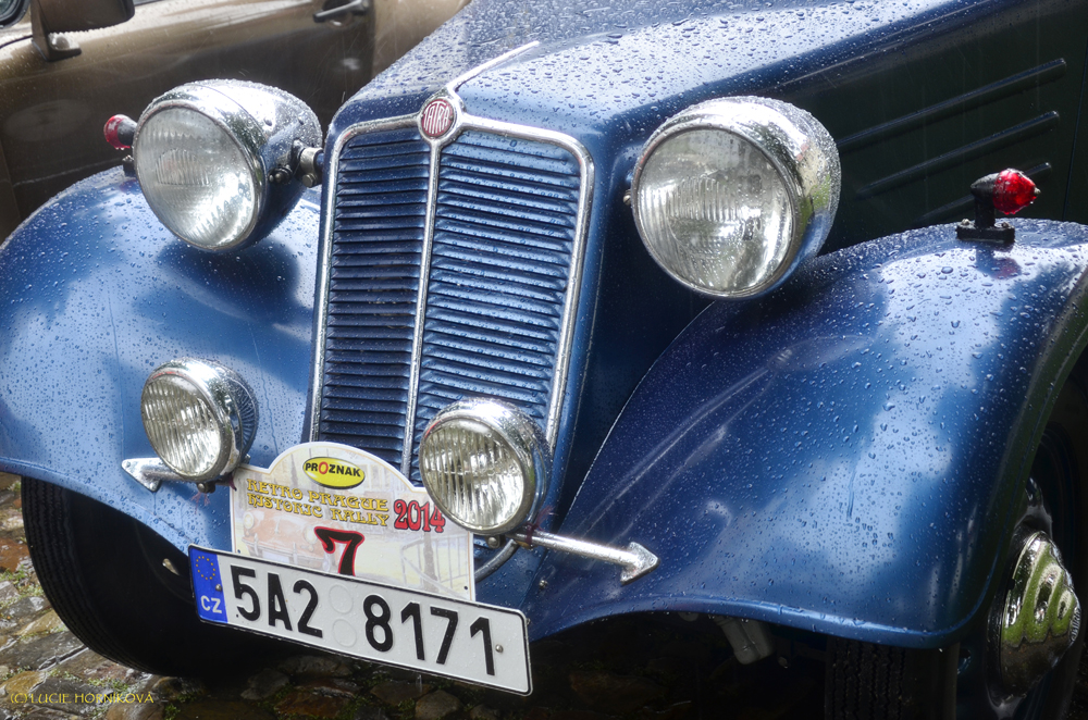 Retro Prague Historic Rally 2014 cíl