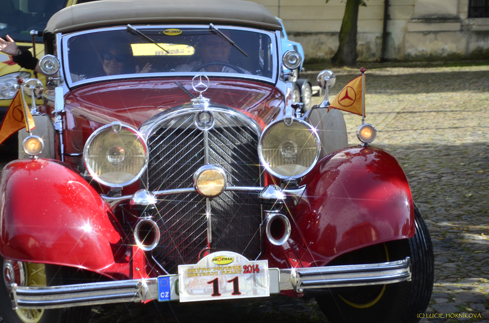 Retro Prague Historic Rally 2014 cíl