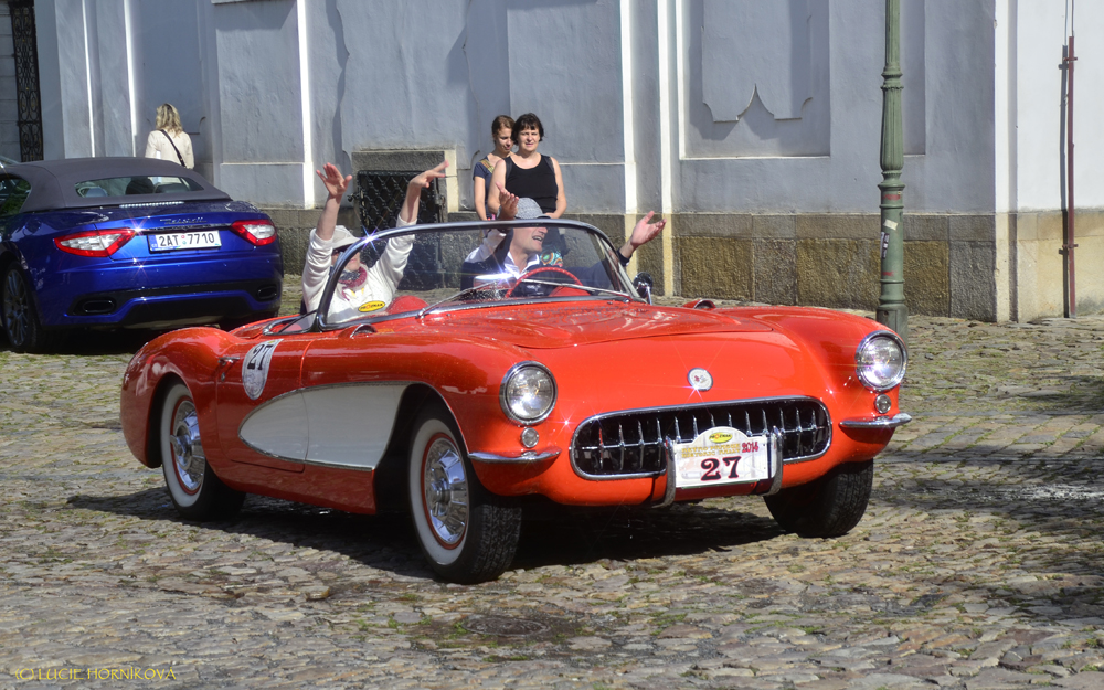 Retro Prague Historic Rally 2014 cíl