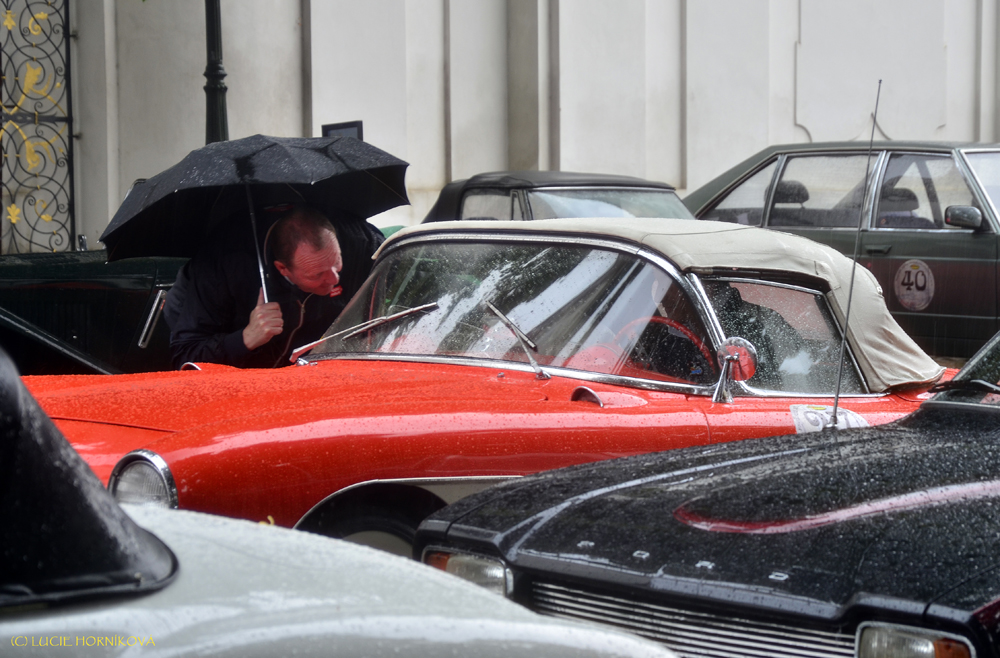 Retro Prague Historic Rally 2014 cíl