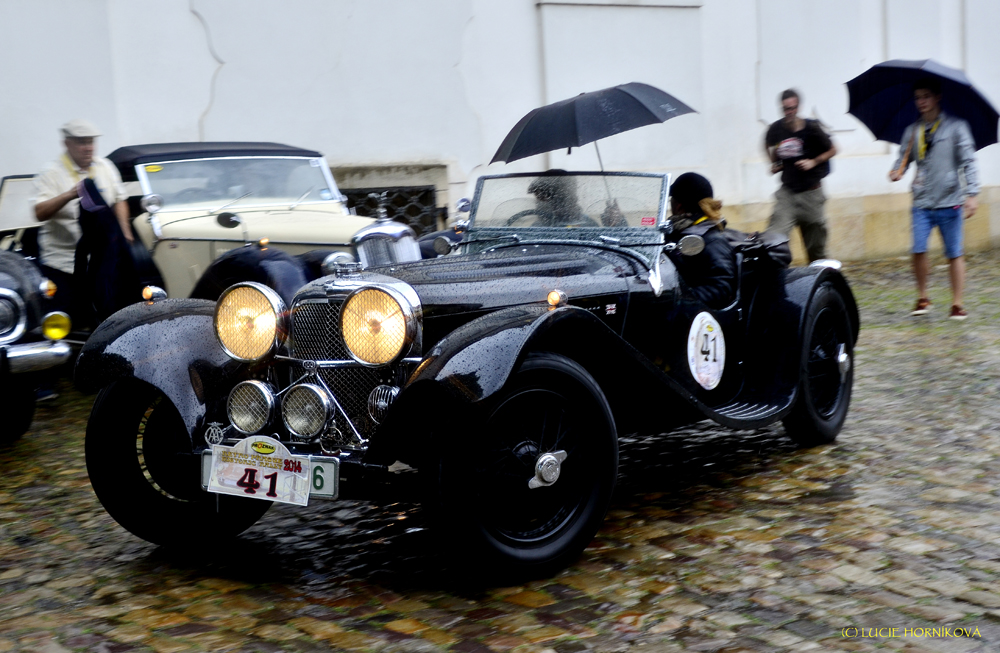 Retro Prague Historic Rally 2014 cíl