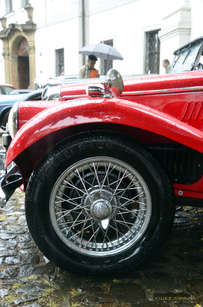 Retro Prague Historic Rally 2014 cíl