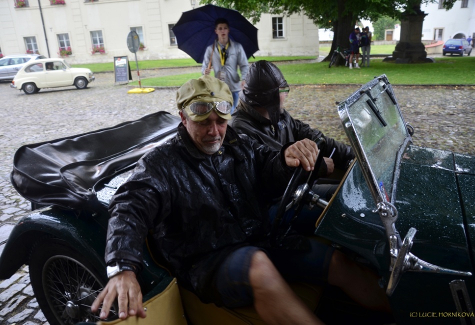 Retro Prague Historic Rally 2014 cíl