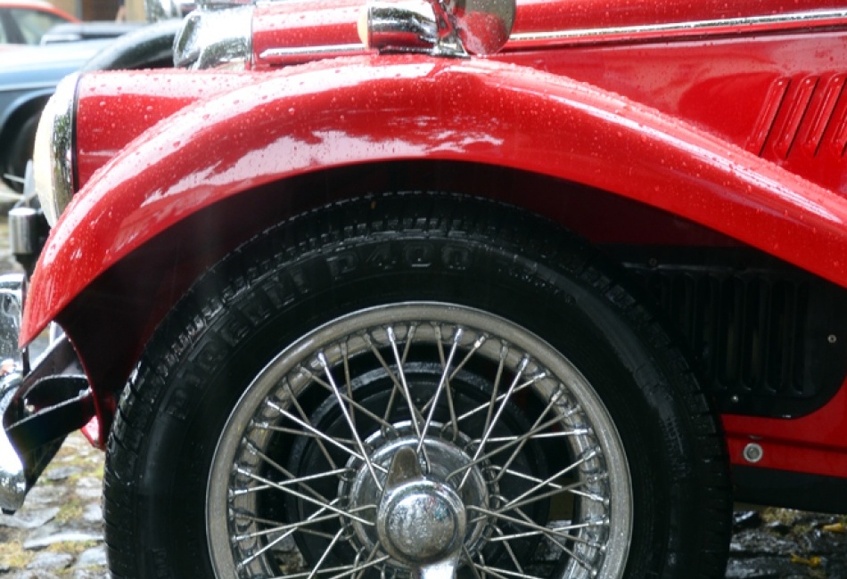 Retro Prague Historic Rally 2014 cíl