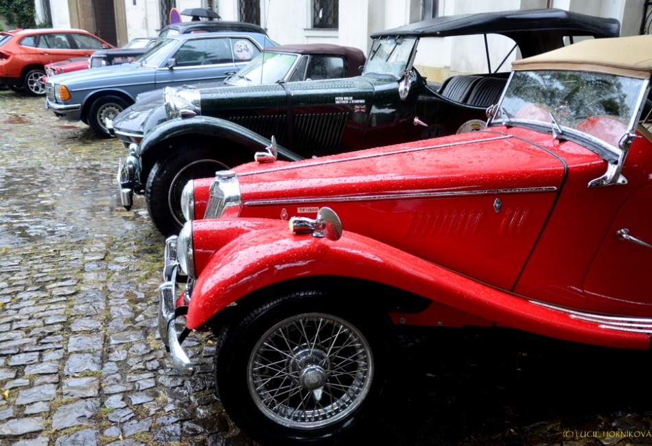 Retro Prague Historic Rally 2014 cíl