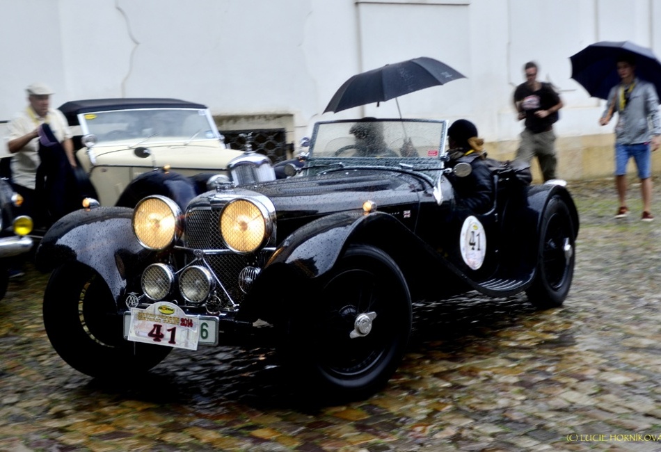 Retro Prague Historic Rally 2014 cíl