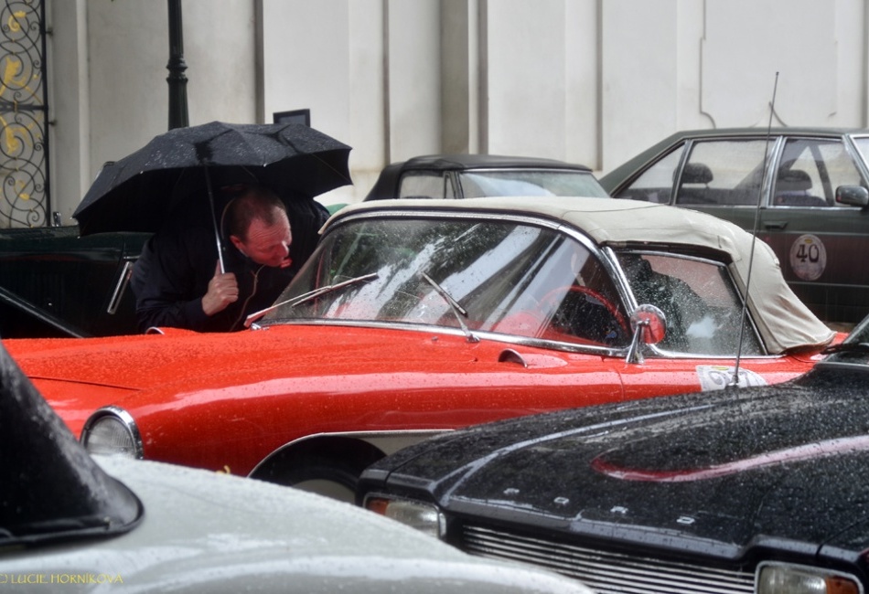 Retro Prague Historic Rally 2014 cíl