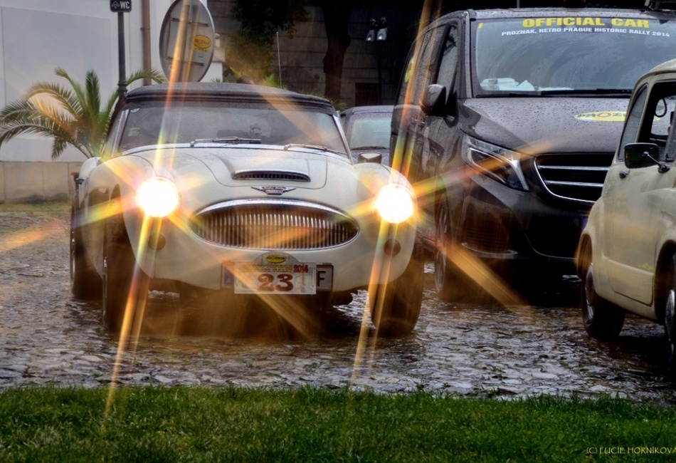 Retro Prague Historic Rally 2014 cíl