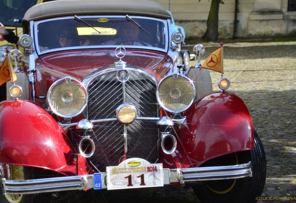 Retro Prague Historic Rally 2014 cíl