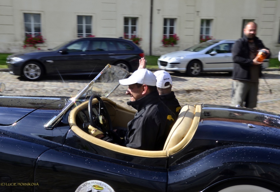 Retro Prague Historic Rally 2014 cíl