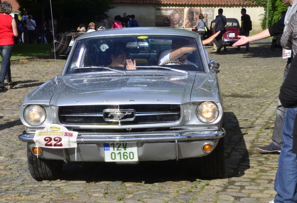 Retro Prague Historic Rally 2014 cíl
