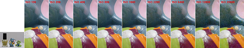 Nikon D7100 test šumu 2
